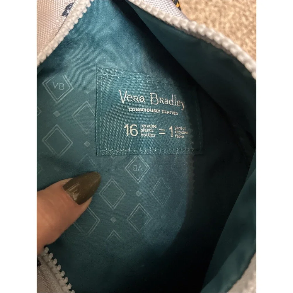 Vera Bradley Sling Backpack Floral Recycled ReActive Boho Travel Eco Friendly